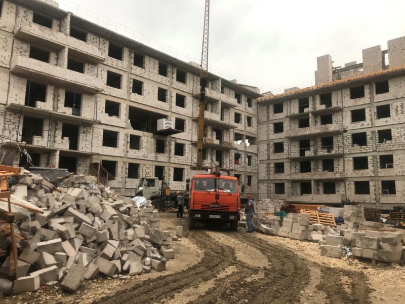 Михаил Храмов: Строительство в рамках ФЦП двух домов в Гвардейском будет завершено в 2020 году